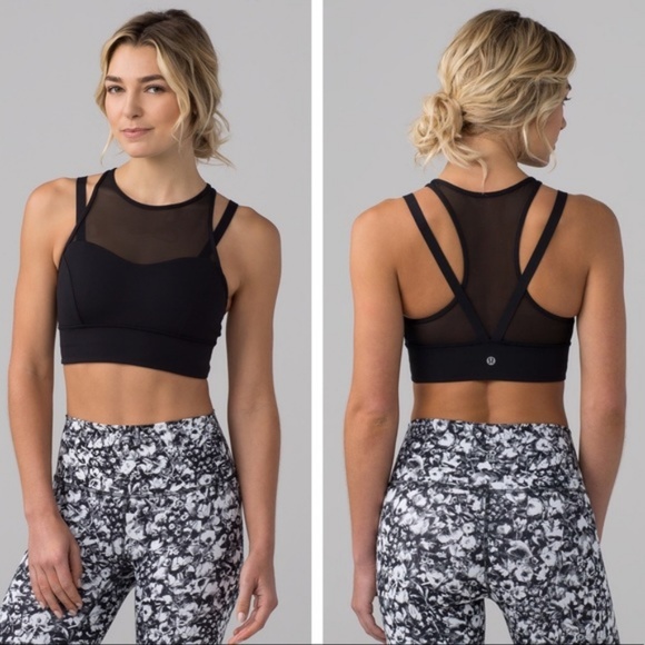 lululemon athletica Other - Lululemon Sun Setter Bra in Black